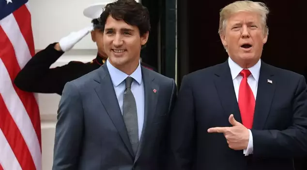 Trump mocked the Canadian Prime Minister once again.