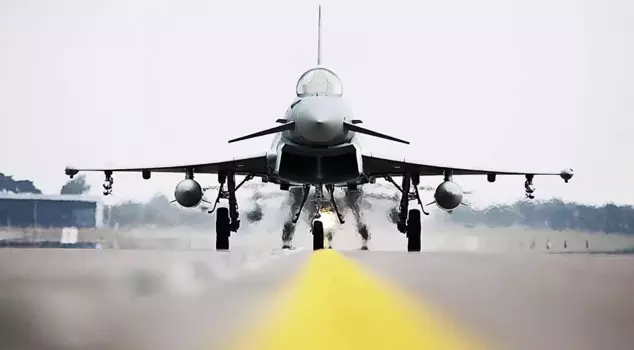 The Eurofighter fighter jets that Turkey will purchase have landed in Ankara.