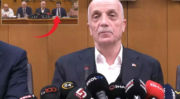 The President of Türk-İş appeared in front of the camera with four names, and one of their professions drew attention.