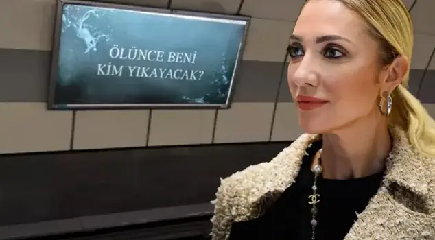 Minister Ersoy's wife reacted to the poster that said, 