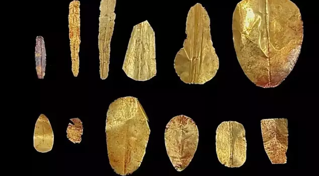 In Egypt, 13 mummies with golden tongues and nails were found in 2000-year-old tombs.