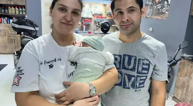 The Aydın couple named their twin babies after a famous brand.