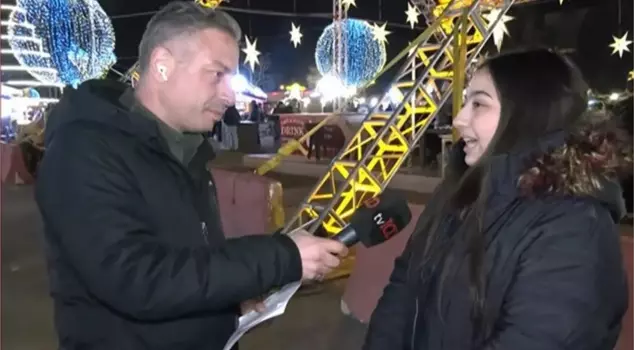 The festive atmosphere in Damascus: Assad is gone, amusement parks are full! reported by a tv100 correspondent live.