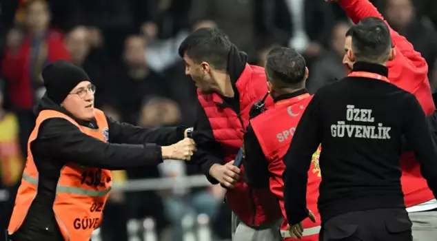 The stand leader who assaulted the young man taking a photo with Muslera has been detained.