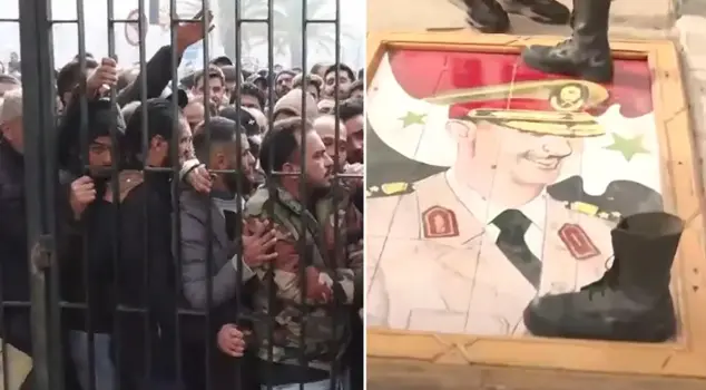 The Assad regime soldiers are surrendering one by one.