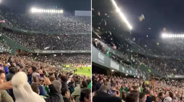 The event applauded by the world from Real Betis fans: It happens the same every Christmas.