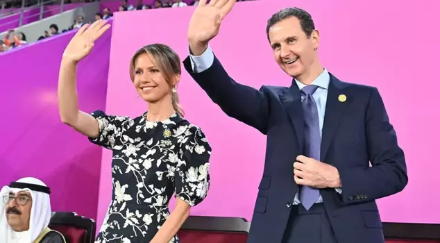 Denial of claims from Russia that Esma Assad wants a divorce.