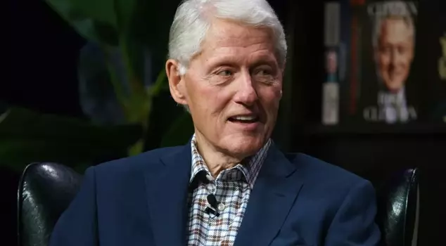 Former U.S. President Bill Clinton was hospitalized with a high fever.