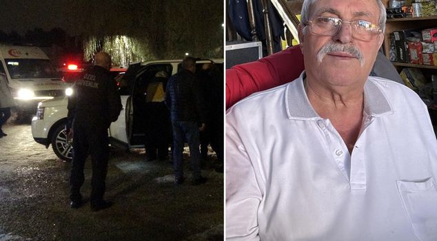 He found his father's lifeless body in the car when he came to pick him up.
