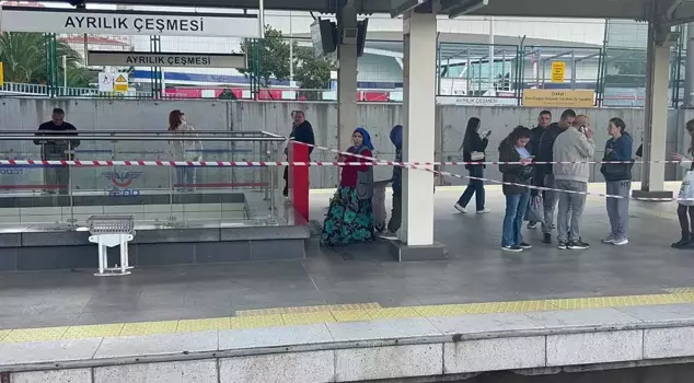 Suicide at Marmaray Ayrılıkçeşmesi Station