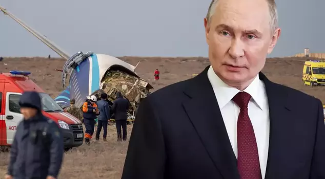 Putin to Aliyev: Phone call regarding the plane crash that killed 38 people: We apologize.