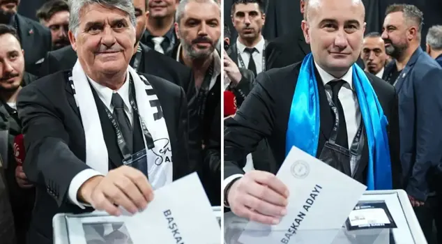 The votes are being counted in the Beşiktaş presidential election.