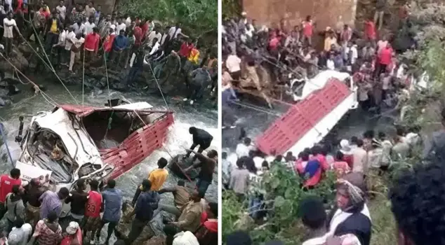 A truck plunged into a river in Ethiopia: At least 71 people lost their lives.