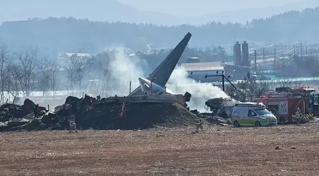 Another plane disaster was narrowly avoided in South Korea.