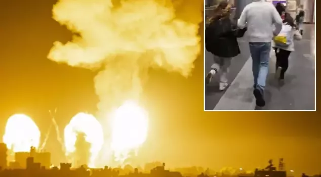 Israel was hit once again by a ballistic missile at midnight.