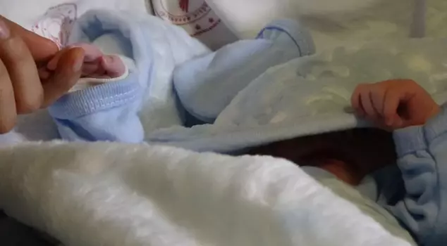 The first baby of the new year was born in Van.