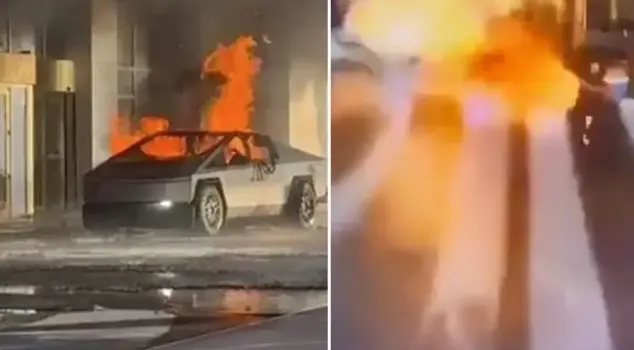 The person who died in the exploding Tesla had served in the U.S. Army.