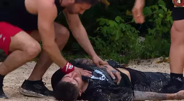 In Survivor 2025, hearts were in mouths! Barış Murat Yağcı suddenly collapsed to the ground.