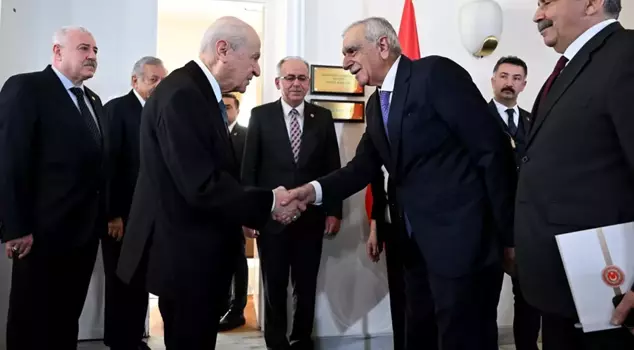 Ahmet Türk spoke for the first time after his visit to Bahçeli.