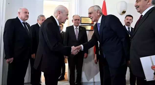 The striking trustee application following the İmralı delegation's visit to Bahçeli.