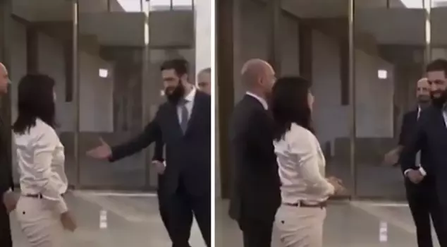 The ministers of Germany and France who went to Syria did not shake hands with Ahmed al-Shara.