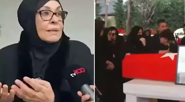 Necla Nazır erupted in anger over the foul-mouthed fight at the funeral.