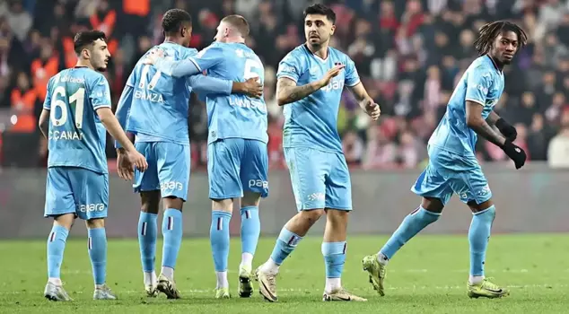 Trabzonspor experienced a first in the history of the Super League.