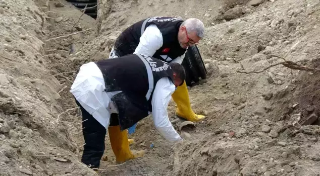 Human bones were found in the garden of the teachers' house.