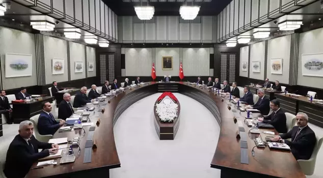 The first Cabinet meeting of the year has begun under the presidency of Erdoğan.