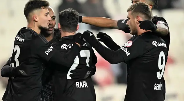 Beşiktaş defeated Sivasspor 1-0 in the Ziraat Turkey Cup match they played as guests.