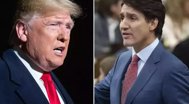 A bombastic response from Trudeau to Trump: The possibility of Canada becoming part of the U.S. is non-existent, even in hell.