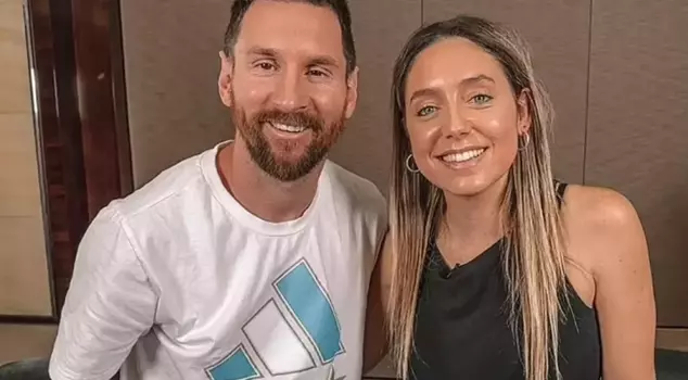 Is Lionel Messi in a relationship with sports commentator Sofi Martinez?