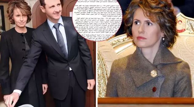 They published documents in sheets: Esma Assad worked for British intelligence.