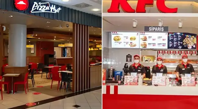 The franchise agreement between Pizza Hut and KFC has been terminated.