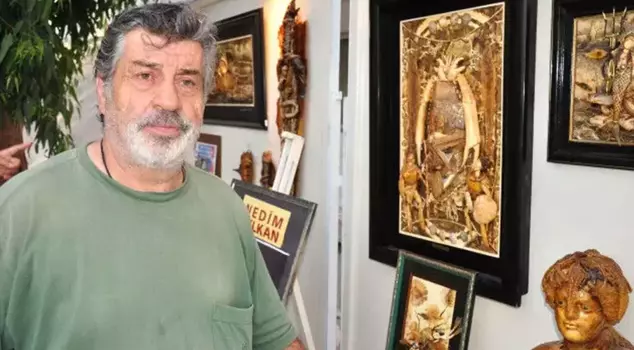 The famous painter Nedim Celkan was found dead in his home.