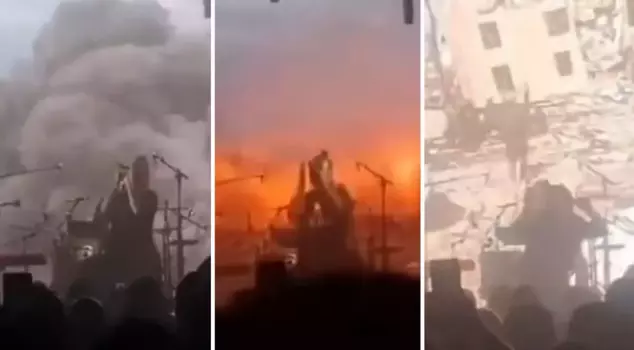 A disgraceful act by a group of Israeli musicians at a concert.