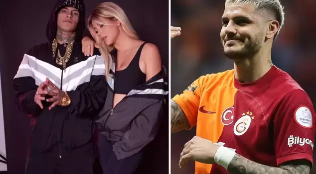 L-Gante, who separated from Wanda Nara, has also set his sights on Icardi's new girlfriend.