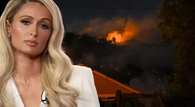 Paris Hilton shared the latest state of her $8.5 million home that was reduced to ashes in a fire.