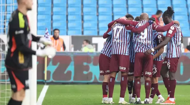 Trabzonspor defeated Antalyaspor 5-0 at home.