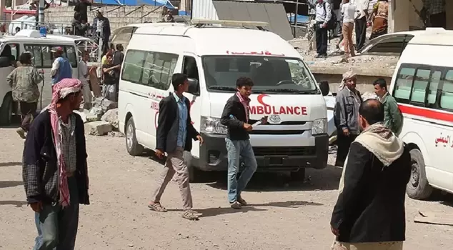 Explosion at a fuel station in Yemen: 15 dead, 67 injured.