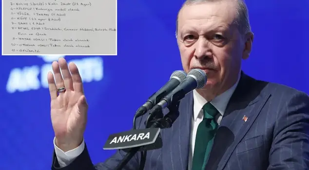 Erdoğan lashed out at the wish lists presented to young people considering marriage.