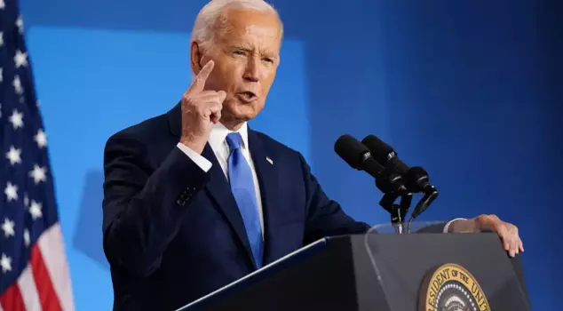 Joe Biden made his final appearance before the cameras as president, delivering critical messages.