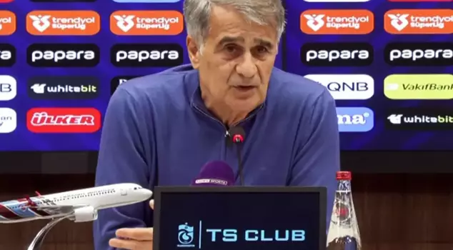 Şenol Güneş criticized Galatasaray harshly.