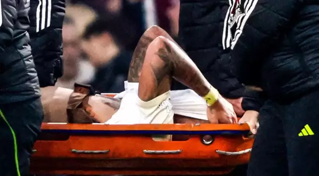 The cruciate ligaments tore: The world-famous star has ended the season.