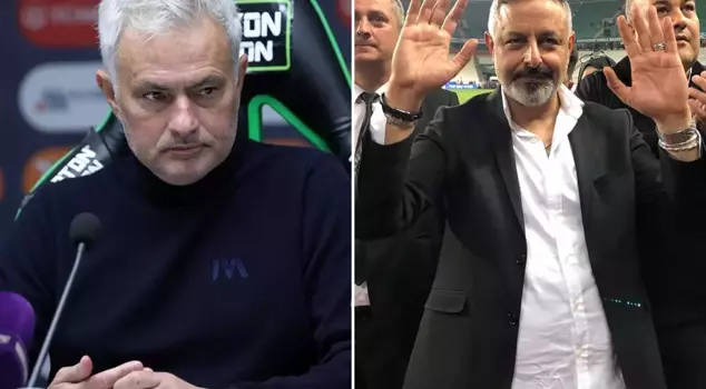 Konyaspor President Ömer Korkmaz's striking response to Mourinho.