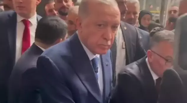 Erdoğan left the question 