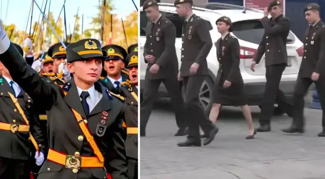 The defense made a new statement after the incident! Lieutenant Ebru Eroğlu, who made the oath with a sword, did not back down.