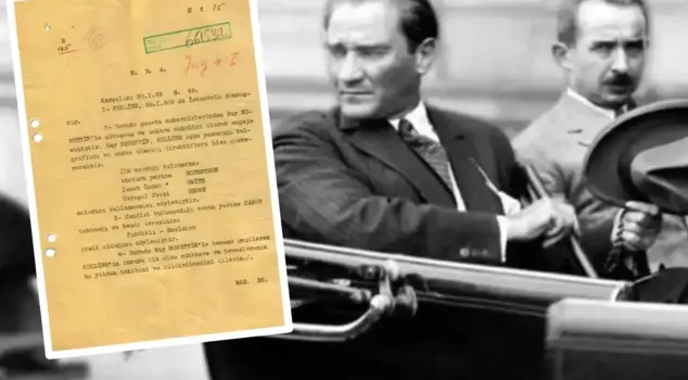 The 'code names' of Atatürk and İsmet İnönü have emerged in the MIT archives.