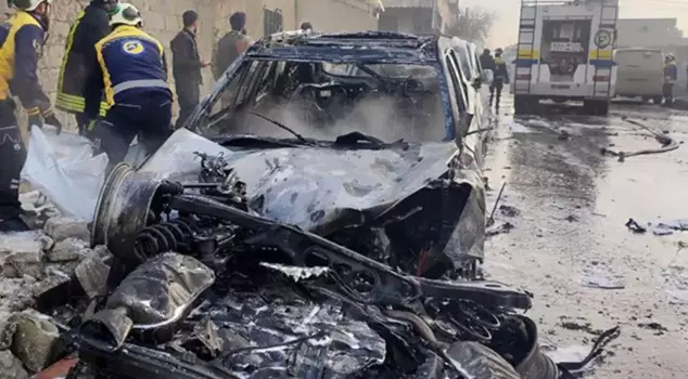 Car bomb attack in Syria: 4 people injured.