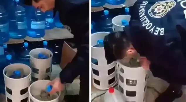 In a shop selling water, 72 liters of counterfeit alcohol were seized.